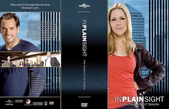 dvd cover In Plain Sight Season 1