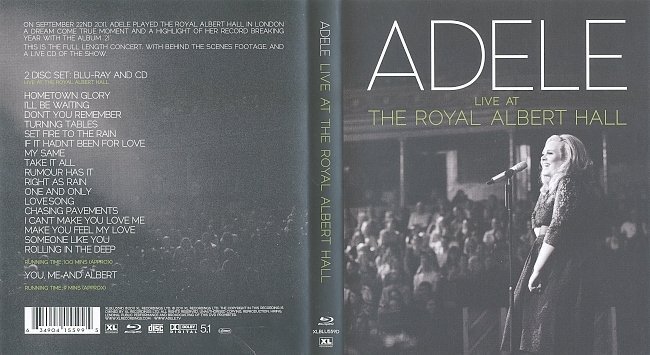 Adele – Live At The Royal Albert Hall (2011) 