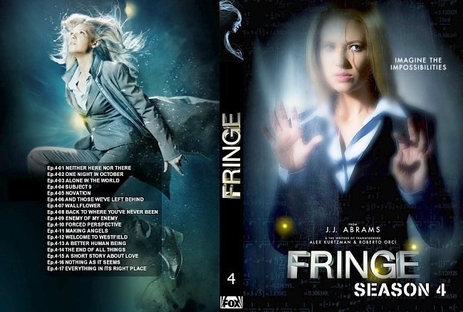 dvd cover Fringe: Season 4 - Front