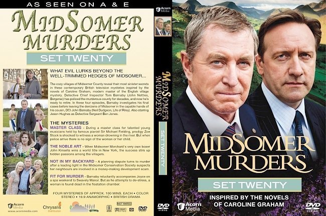 dvd cover Midsomer Murders Set 20