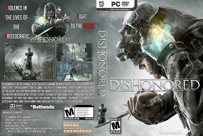dvd cover Dishonored