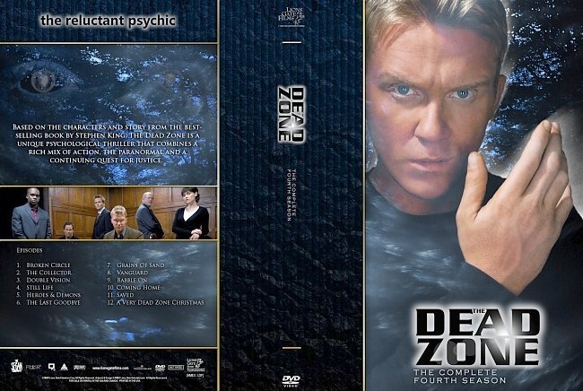 dvd cover The Dead Zone Season 4