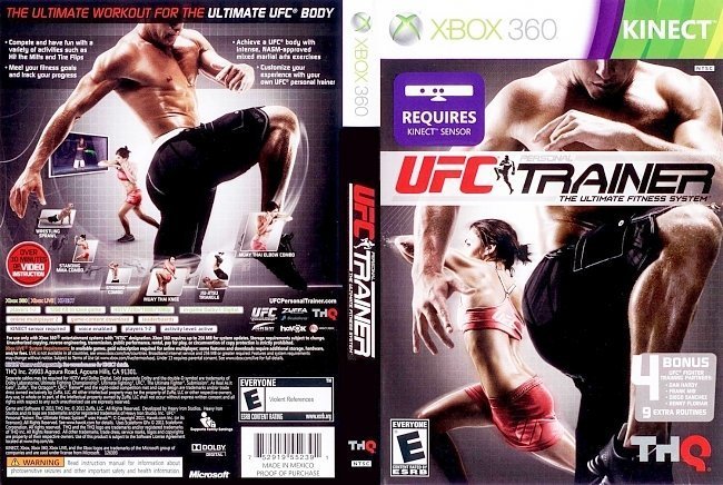 dvd cover UFC Personal Trainer NTSC f