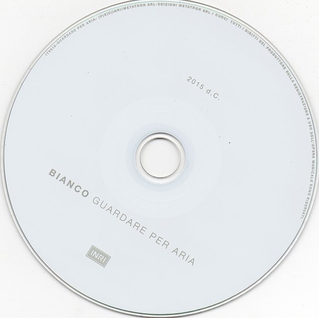 dvd cover Bianco - Guardare Per Aria