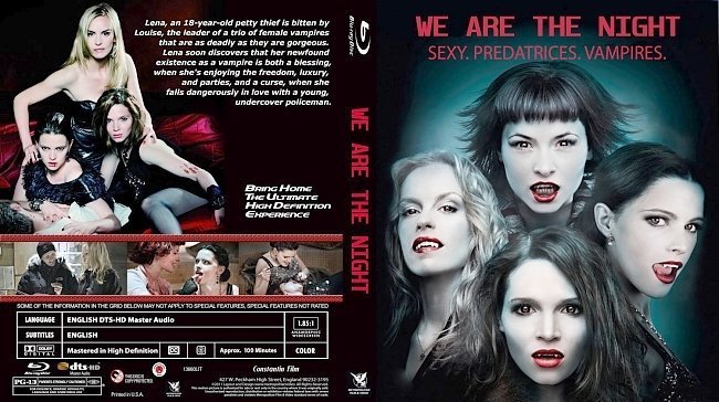dvd cover we are the night br