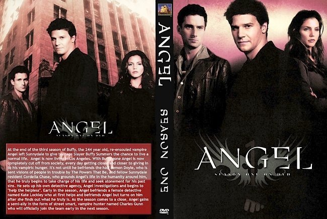 dvd cover Angel: Season 1-2-3-4-5 Front SLIM s