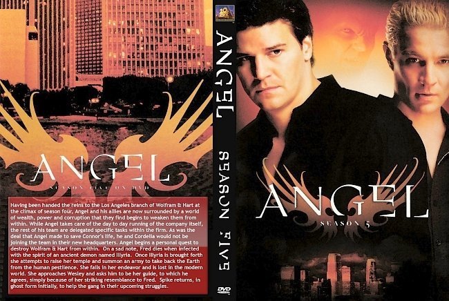 Angel: Season 1-2-3-4-5 Front SLIM s 