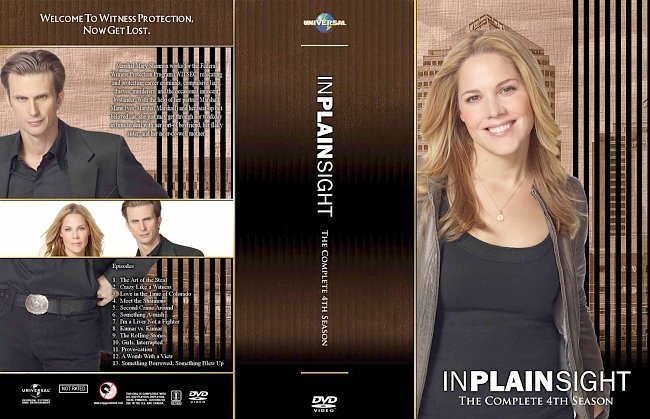 dvd cover In Plain Sight Season 4