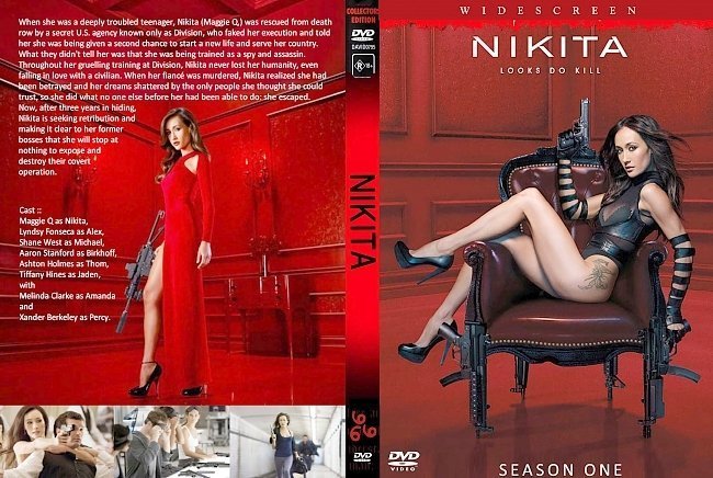 dvd cover Nikita: Season 1 - front s