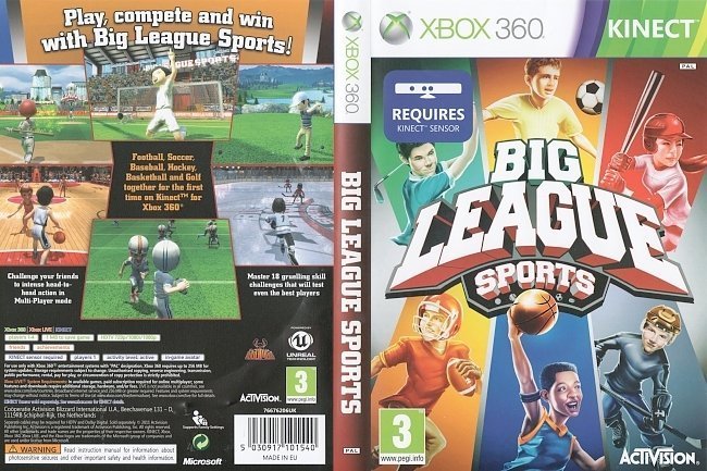 Kinect Big League Sports (2011) PAL 