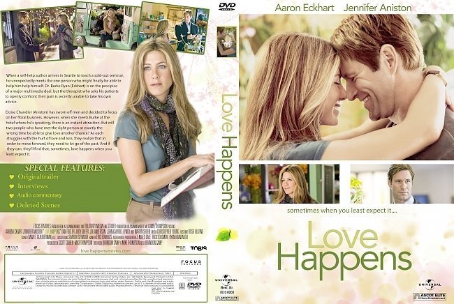 dvd cover Love Happens (2009) R1