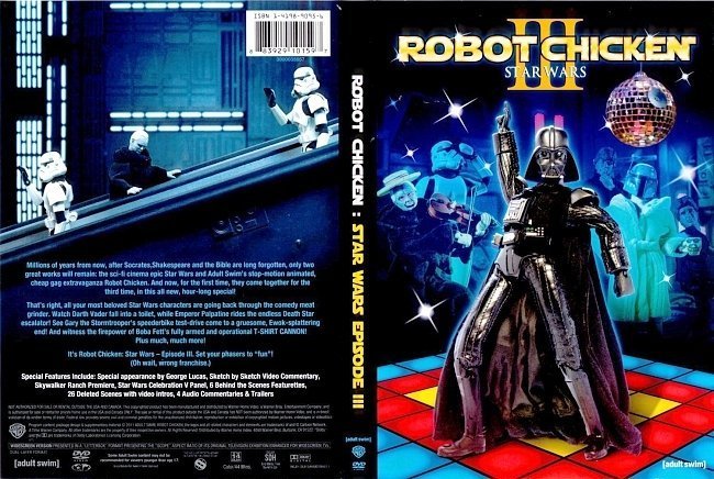 dvd cover Robot Chicken Star Wars III