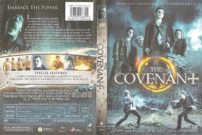 dvd cover The Covenant (2006) WS R1