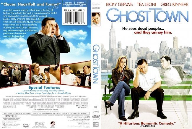 dvd cover Ghost Town (2008) WS R1