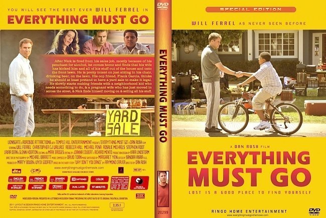 dvd cover Everything Must Go