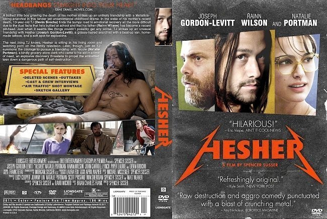 dvd cover Hesher (2010) R1