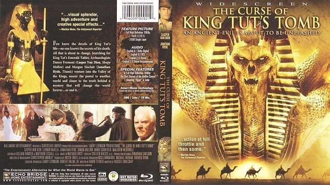 dvd cover The Curse Of King Tut's Tomb