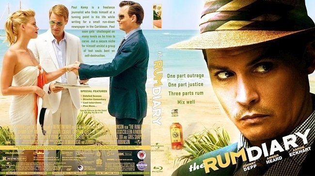 dvd cover The Rum Diary