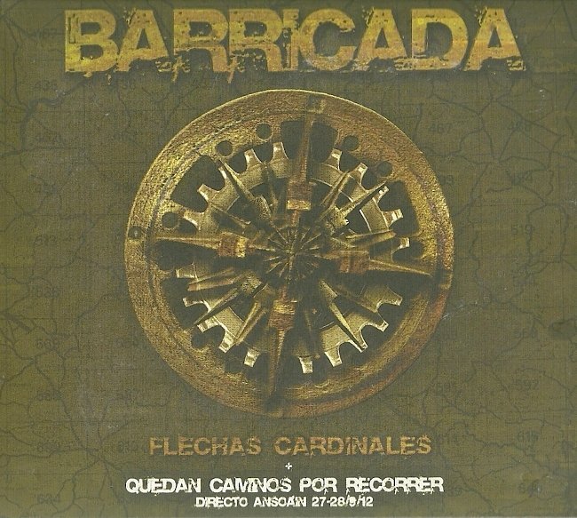 dvd cover Barricada - Flechas Cardinales Quedan Caminos
