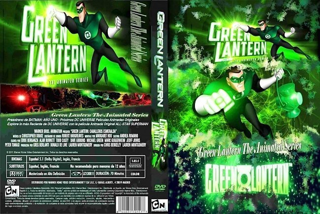 dvd cover Green Lantern The Animated Series