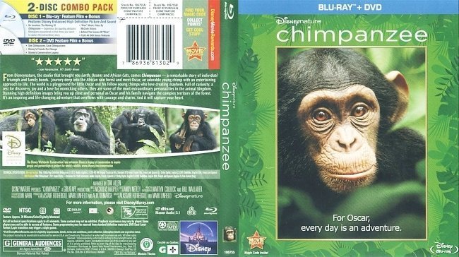 dvd cover Chimpanzee