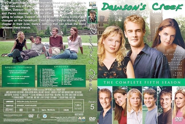 dvd cover Dawson's Creek Season 5
