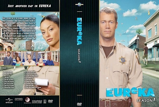 dvd cover Eureka Season 3