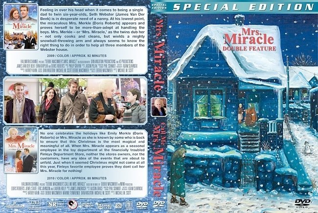 dvd cover Mrs, Miracle Double Feature