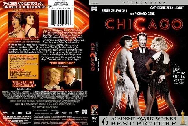 dvd cover Chicago (2002) WS R1