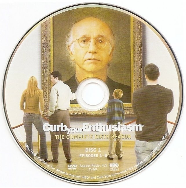 dvd cover Curb Your Enthusiasm: Season 6 (2007) R1