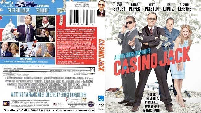 dvd cover Casino Jack