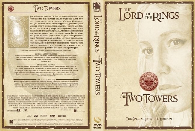 dvd cover The Return Of The King Extended Edition