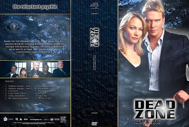 dvd cover The Dead Zone Season 3