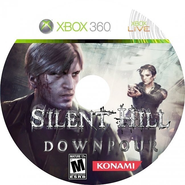 dvd cover Silent Hill Downpour