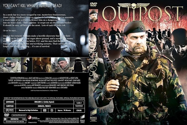dvd cover Outpost (2008) R1