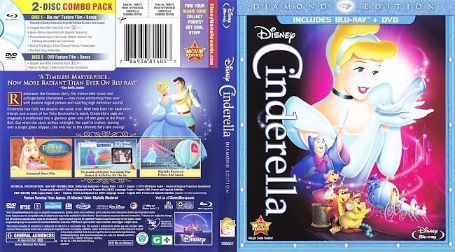 dvd cover Cinderella