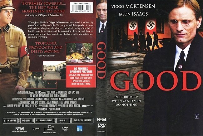 dvd cover Good (2008) WS R1