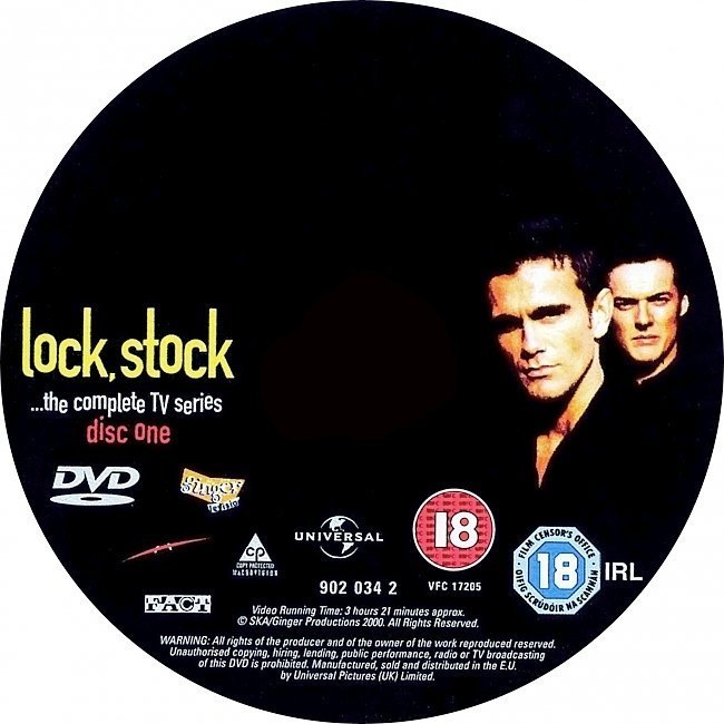 dvd cover Lock Stock The TV Series R2