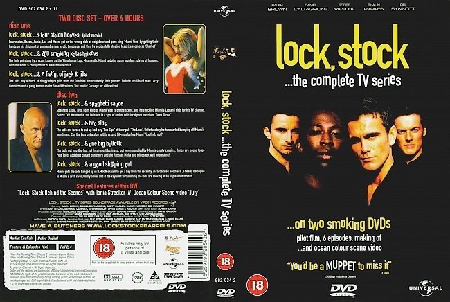 dvd cover Lock Stock The TV Series R2