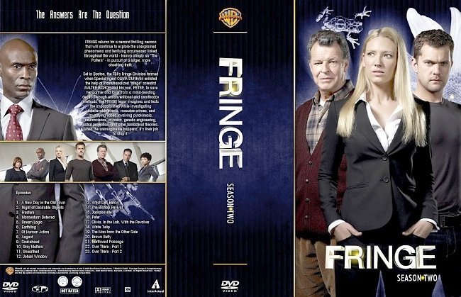 dvd cover Fringe Season 2