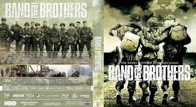 dvd cover Band of Brothers