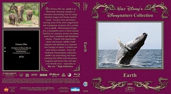 dvd cover Earth