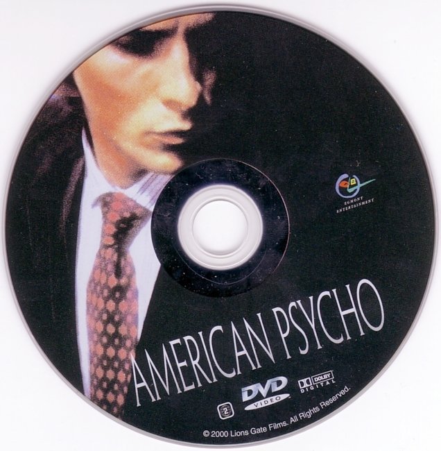 dvd cover American Psycho (2000) R2