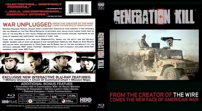 dvd cover Generation Kill br 4 15mm
