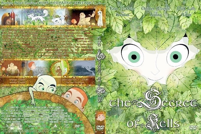 dvd cover The Secret of Kells