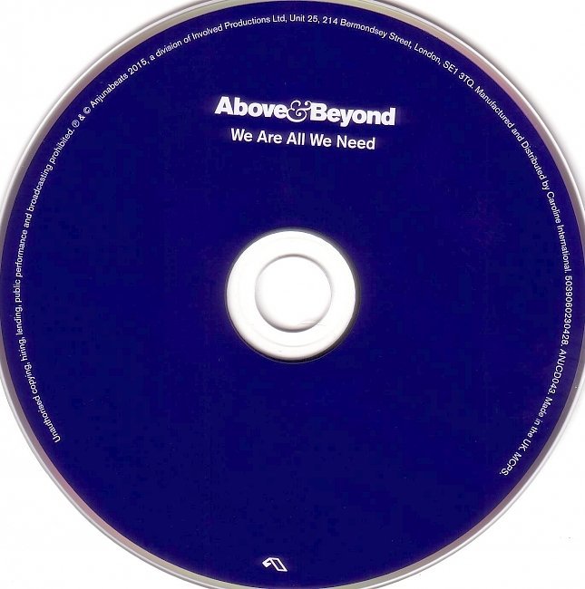 Above & Beyond – We Are All We Need 