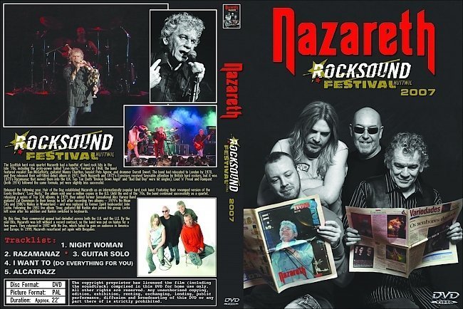 Nazareth – Rocksound Festival, Huttwil (2007) 