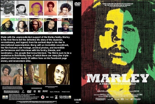 dvd cover Marley R1