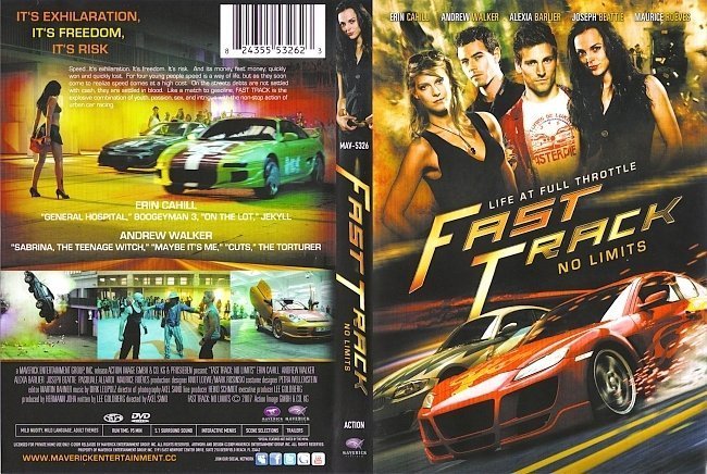 dvd cover Fast Track: No Limits (2009) WS R1