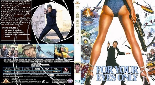 dvd cover For Your Eyes Only